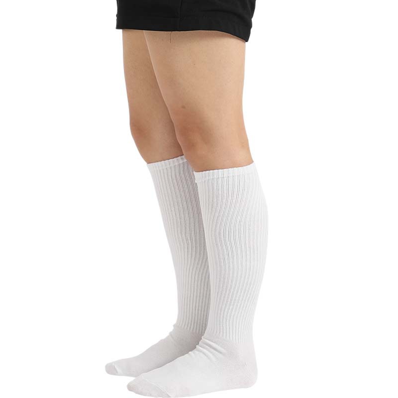 Cotton Sports Socks Knee-high Tube Socks